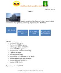 OBČINSKA GASILSKA VAJA